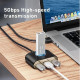 USB 3.0 Hub 4 Baseus Adapter USB3.0х1 та USB2.0х3