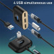 USB 3.0 Hub 4 Baseus Adapter USB3.0х1 та USB2.0х3