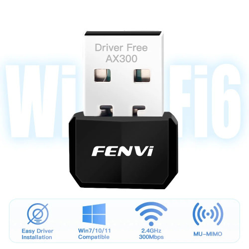 USB Wi-Fi адаптер 2.4GHz для ПК та ноутбуків