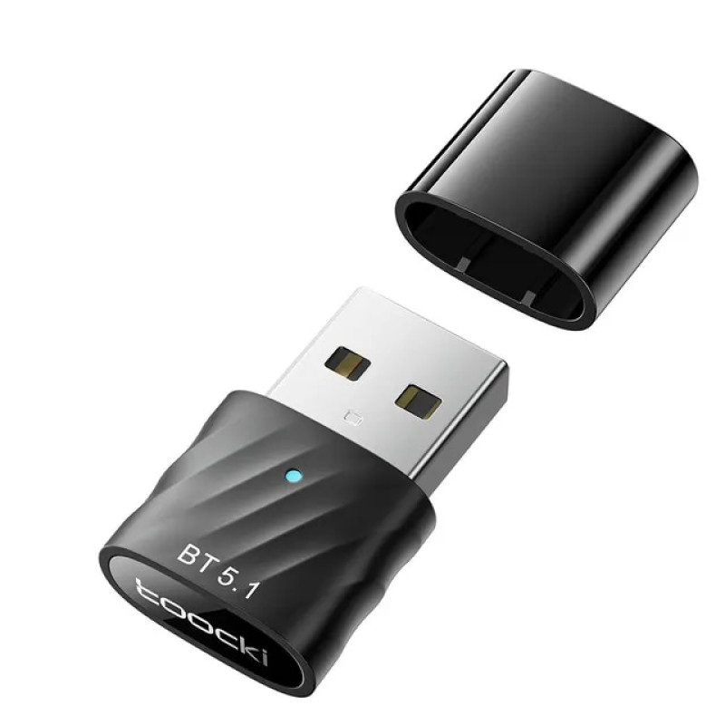 USB Bluetooth-адаптер Toocki  BT 5.1 Dongle, до 20 метрів
