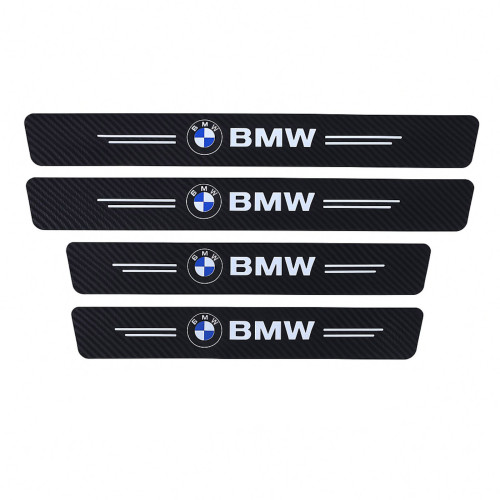 Плівка захисна на пороги BMW – Карбон 4D (набір 4 шт)